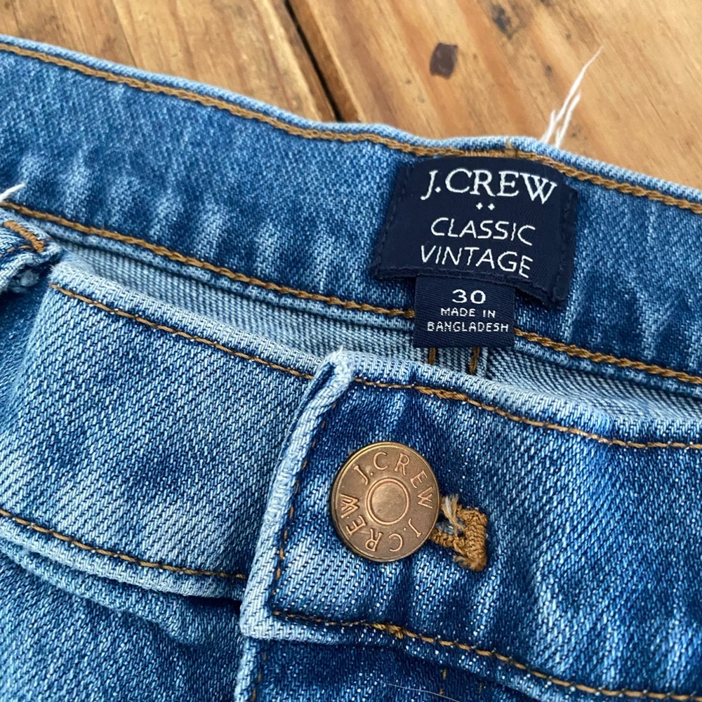 J.Crew Classic Vintage Blue Jeans